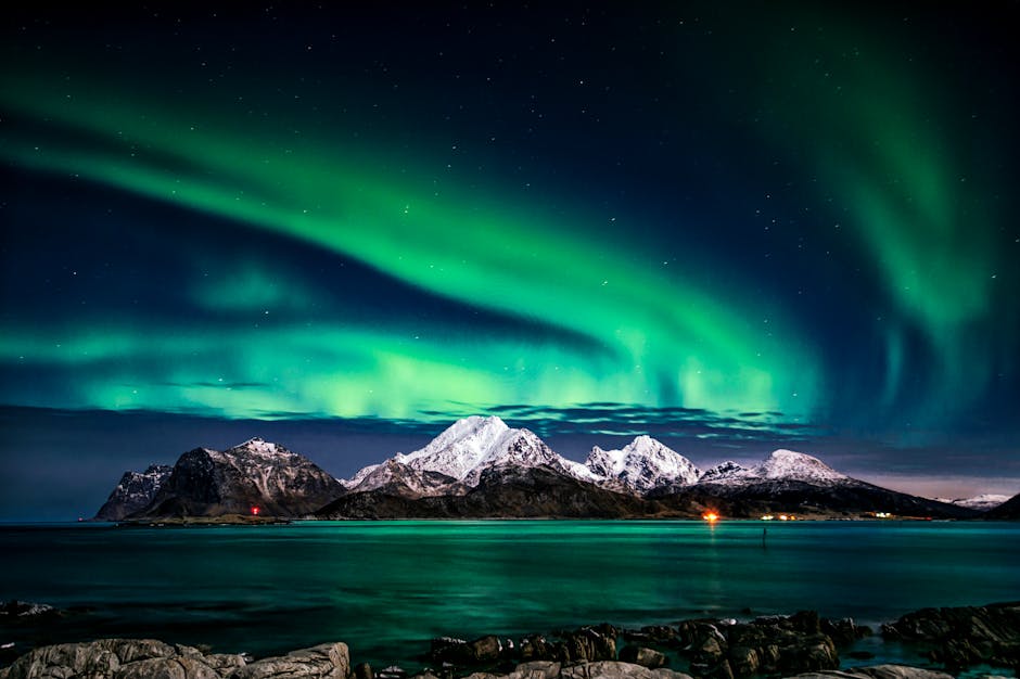 Northern lights representing innovative financial opportunities